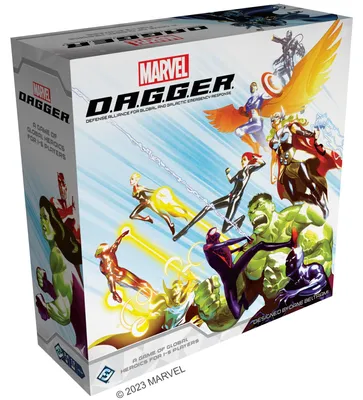 Marvel D.A.G.G.E.R. Brettspiel – kooperativ, 1-5 Spieler, ab 12 J.
