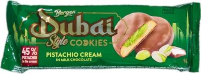 Obrázok produktu pre Sušienky Bergen Dubai Style s pistáciami 96 g