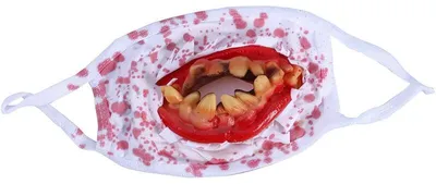 Zdjęcie produktu dla Maska na twarz Verk 26130 - Zombie Halloween