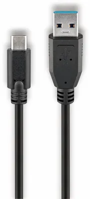 Obrázok produktu pre Goobay Sync & Charge Super Speed USB-C na USB A 3.0 nabíjací kábel, 0,15 m