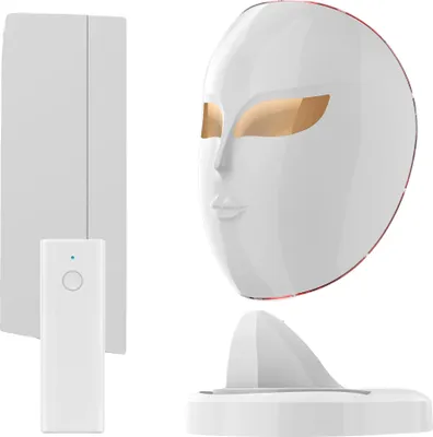 Immagine prodotto di Maschera facciale a LED, ringiovanimento della pelle, trattamento antiacne, 1 set
