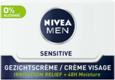 Image de Crème de Jour Sensitive Visage NIVEA MEN 50 ml - 1 pièce