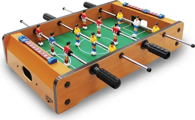 Produktbild von Carromco Kicker Kick-XM Tischauflage Kicker Tischfussball als Tischauflage Kleiner Tischkicker mit 2x6 Spieler 2x Bälle