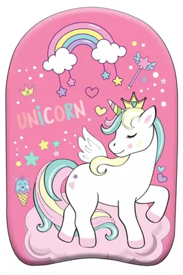 Produktbild von Einhorn Dreamy Kickboard, Schwimmbrett 45 cm