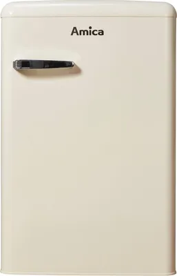 Produktbild von Amica - KSR 361 160 B - Kühlschrank - Retro Design - Beige