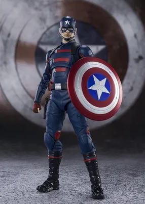 Obrázek produktu pro Bandai Tamashii Nations The Falcon and the Winter Soldier Captain America John F. Walker S.H. Figuarts Actionfigur 15 cm BTN60875-8