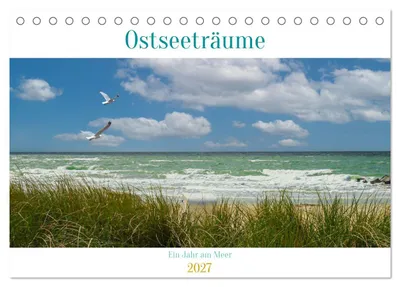 Produktbild von Ostseeträume (Tischkalender 2027 DIN A5 quer), CALVENDO Monatskalender