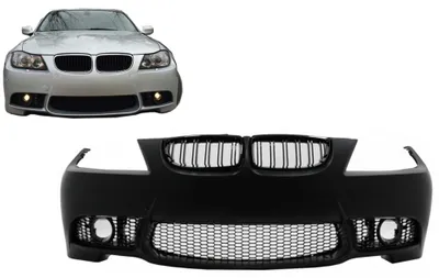 Obrázek produktu pro Nárazník s mřížkou pro BMW řady 3 (E90, E91) facelift 2008-2011, sedan/kombi, design M3.