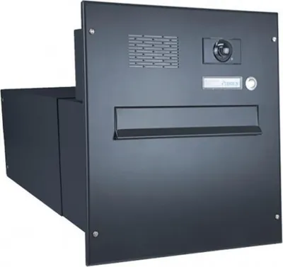 Immagine prodotto di B-242 Cassetta delle lettere con telecamera XXL in RAL 7016 con WLAN 4.3