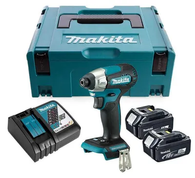 Image de Visseuse à chocs 140Nm Brushless 2x3Ah 18V LXT ® MAKITA DTD157RFJ en MAKPAC