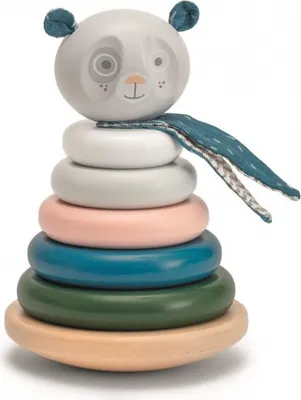 Image de Micki Ours de la tour d'empilage en bois (Senses)