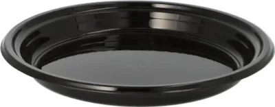 Produktbild von 12 Menü-Teller, PP ungeteilt Ø 22 cm · 2,6 cm schwarz