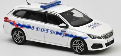 Zdjęcie produktu dla PEUGEOT 308 SW 2018 Police Municipale - Stadtpolizei, NOREV473943, Maßstab1/43, NOREV