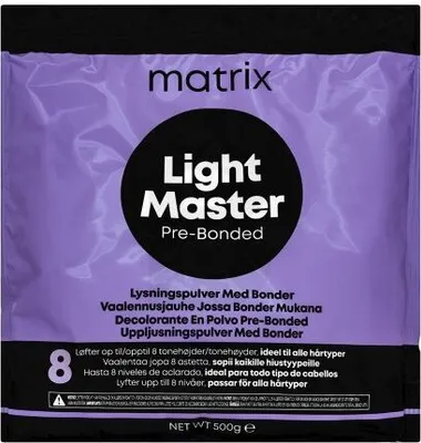Zdjęcie produktu dla Matrix Light Master Pre-Bonded Powder Lightener rozjaśniacz w pudrze dla rozjaśnienia włosów 500 g