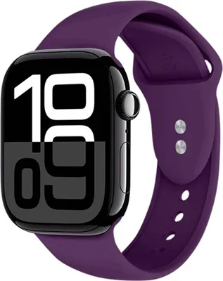Obrázok produktu pre Crong CRG44LQBPLM, Remienok k hodinkám, Apple, 44/45/46/49 mm, Silikón, 205 mm