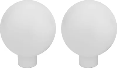 Produktbild von Natural Goods Berlin Möbelgriff BALL, Möbelknopf, Schrankgriff, Knauf für Schublade und Tür, Weiß, 2 Stück