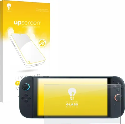 Produktbild von upscreen Entspiegelungs Schutzglas für Nintendo Switch 2 Schutzfolie Panzer Folie Glas Display Schutz matt
