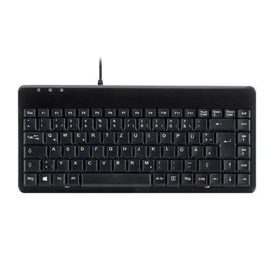 Obrázek produktu pro Perixx PERIBOARD-409 P, DE, mini PS/2 klávesnice, černá