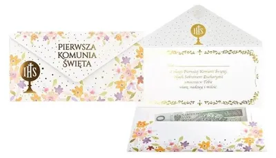 Obrázek produktu pro Dárková obálka k prvnímu svatému přijímání – Kukartka