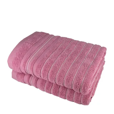 Zdjęcie produktu dla Ręcznik STRIPES różowy 70x140 cm