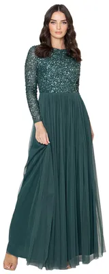 Produktbild von Maya Deluxe Damenkleid, Maya Deluxe, Kleid für Damen, geeignet für Hochzeitsgäste, erhältlich in großen Größen