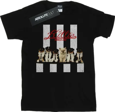 Image de Blondie - T-shirt « Kitty Purrallel Lines » pour homme BI24513 (XXL) (noir)