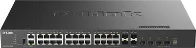 Imagen del producto de D-Link DXS-3410-32XY Switch L3 24x10G 4x10G SFP+
