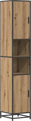 Obrázok produktu pre vidaXL Súprava kúpeľňového nábytku s dvierkami Artisan dub 35 x 37,5 x 188,5 cm