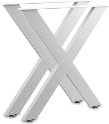 Produktbild von Tischbeine Kreuz 72x60 Weiß MS-16845