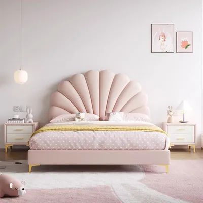 Immagine prodotto di Letto per bambini ragazza principessa letto camera da letto letto Petal letto 1500x2000mm