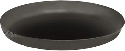 Produktbild von Gartenfeuerstelle Boden Stahlschale für Garten 70cm, 2mm dick Feuerschalen (Schwarz, Ø 70)
