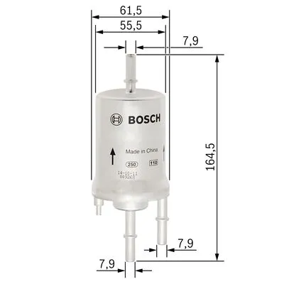 Produktbild von Bosch Kraftstofffilter 0 450 905 959