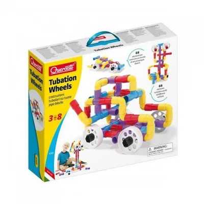 Image de Jeu de construction Tubation Wheels 68el