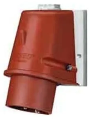 Productafbeelding van Mennekes 16A 5P wandcontactdoos, 6H400V, type 801, beschermingsgraad IP44