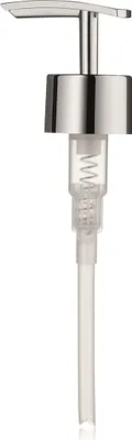 Image de KELA Pompe pour distributeur de savon Mia ABS-plastique argenté brillant 5,0x3,0x10,0cm KL-20632