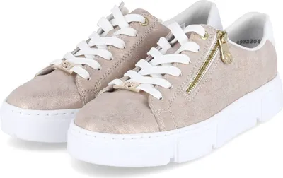 Obrázek produktu pro Rieker Dámské nízké tenisky Pink Gold Velikost: 40