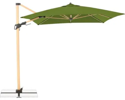 Immagine prodotto di Ombrellone Doppler in alluminio e legno 220x300 cm