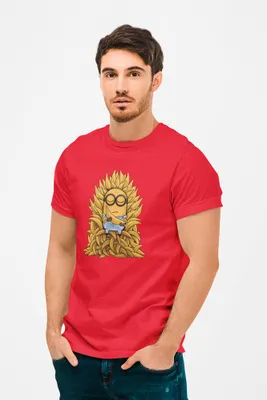 Produktbild von D&B Uni Polo  MO00031_Minions_Rot-Größe M