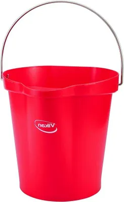 Produktbild von 12l Polypropylen-Eimer Edelstahl 325x330x330mm