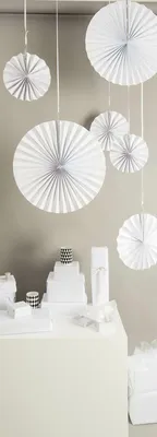 Produktbild von Papier Faecher weiss