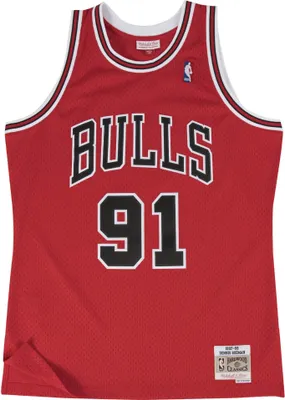 Produktbild von Mitchell & Ness Basketball Shirt SMJYGS18154CBUSCAR97DRD in Red color size large