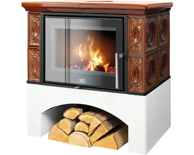 Obrázek produktu pro Krbová kamna Panonie exklusive hnědá 5 kW