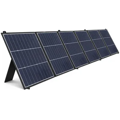 Produktbild von 420W tragbares Solarpanel,25,4% Wirkungsgrad,faltbares Solarmodul für Tragbare Powerstation,Solaranlage für Outdoor,Garten,Balkon,Camping