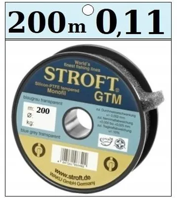 Image de Stroft GTM Fil de Pêche Compétition 0,11 mm 200 m