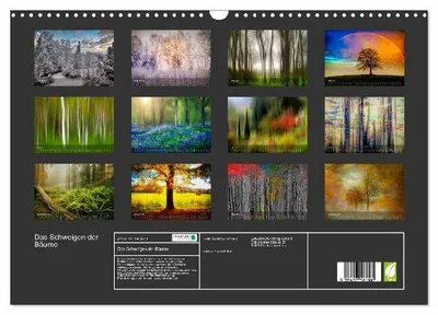 Produktbild von Das Schweigen der Bäume (Wandkalender 2026 DIN A3 quer), CALVENDO Monatskalender