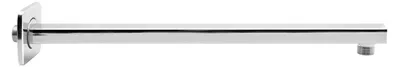 Produktbild von Aqualine Duscharm quadratisch niedrig, 400mm, Chrom