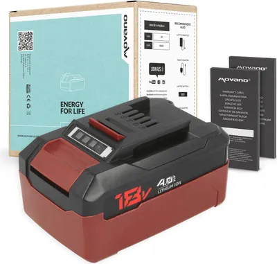 Produktbild von Einhell 18V 4,0Ah Lithium-Ionen Akku mit LED-Ladeanzeige und BMS Schutzsystem