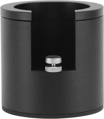 Immagine prodotto di Supporto per pressino da caffè ad altezza regolabile - Supporto Protafilter per Coffee Stopstation - 51 mm, 53 mm, 58 mm - Nero.