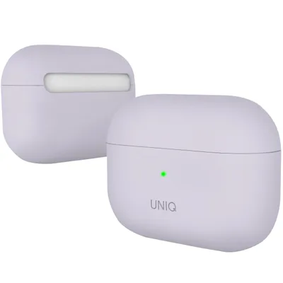 Productafbeelding van Uniq Siliconen hoesje voor AirPods Pro - Lavendelkleurig