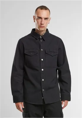 Immagine prodotto di Brandit Uomo Camicia in twill pesante nero - XXL